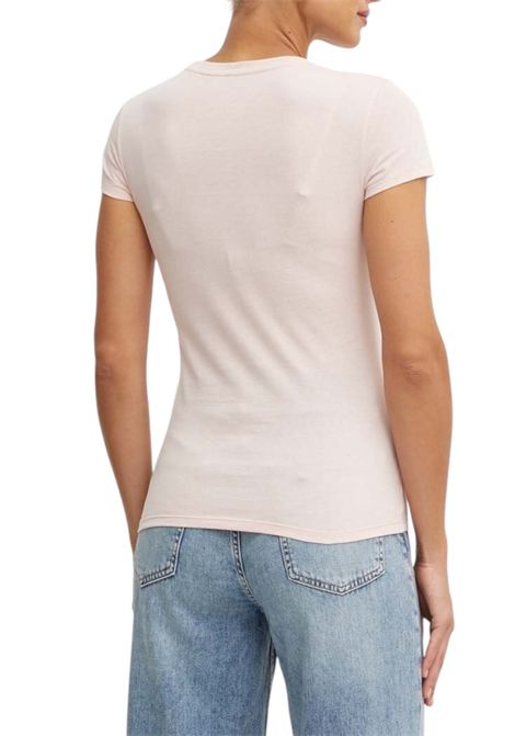 T-shirt slim fit with logo with sequins ARMANI EXCHANGE | T-shirt | 8NYTDL YJ73ZU4105